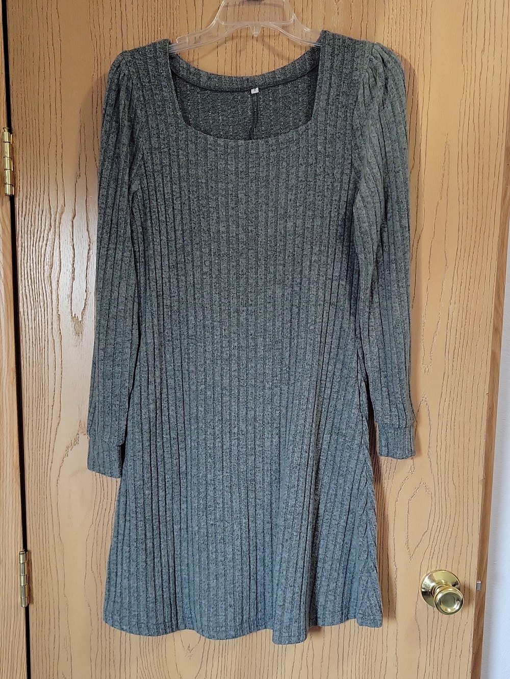 Green Sweater Dress